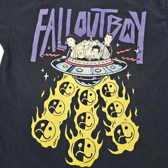 Fall Out Boy So Much For Tour Dust Graphic Tee L - Picture 2 of 4